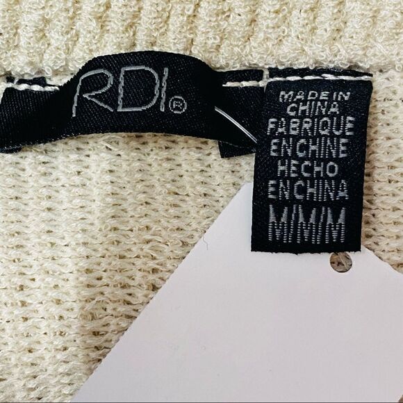 RDI Modern Designer mock neck dolman sweater NWT - Picture 7 of 10